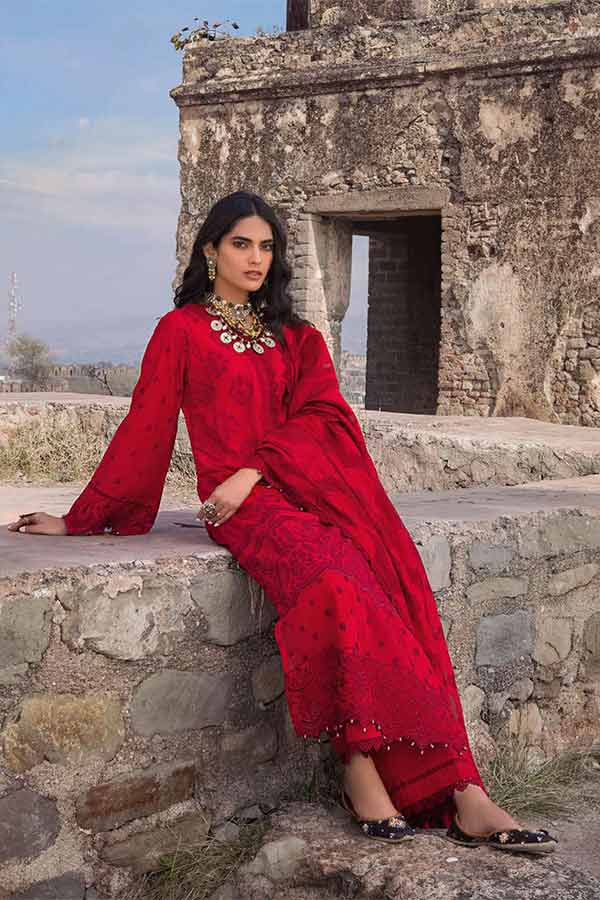 Zainab Chottani Chikankari Lawn`22 D#8A