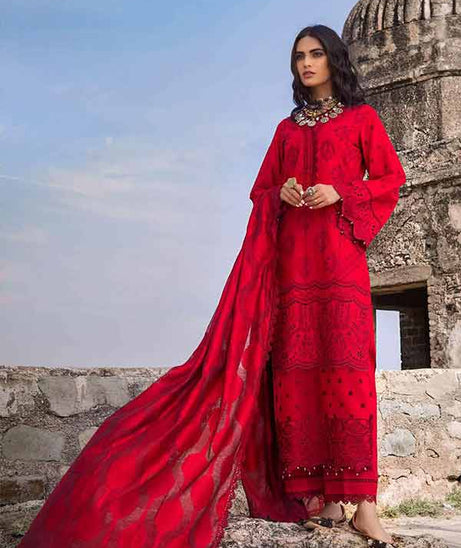 Zainab Chottani Chikankari Lawn`22 D#8A