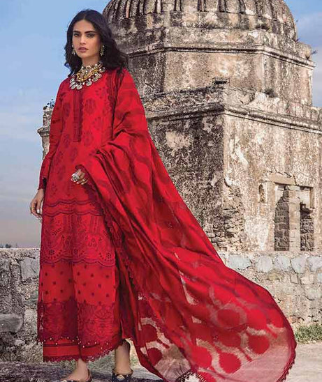 Zainab Chottani Chikankari Lawn`22 D#8A