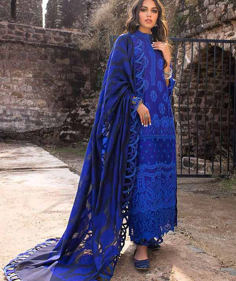 Zainab Chottani Chikankari Lawn`22 D#8B