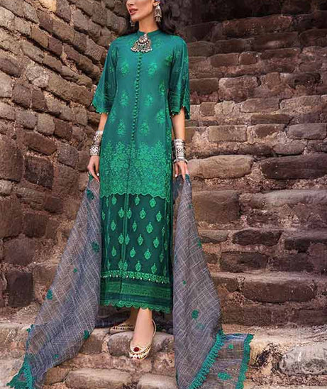 Zainab Chottani Chikankari Lawn`22 D#9A
