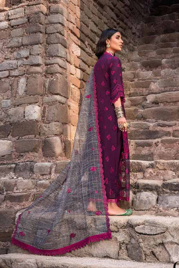 Zainab Chottani Chikankari Lawn`22 D#9B