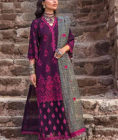 Zainab Chottani Chikankari Lawn`22 D#9B