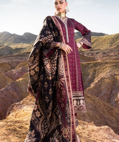 Zainab Chottani Winter Shawls'22 D#04 YAREEN