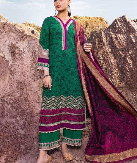 Zainab Chottani Winter Shawls'22 D#05 KOHINOOR