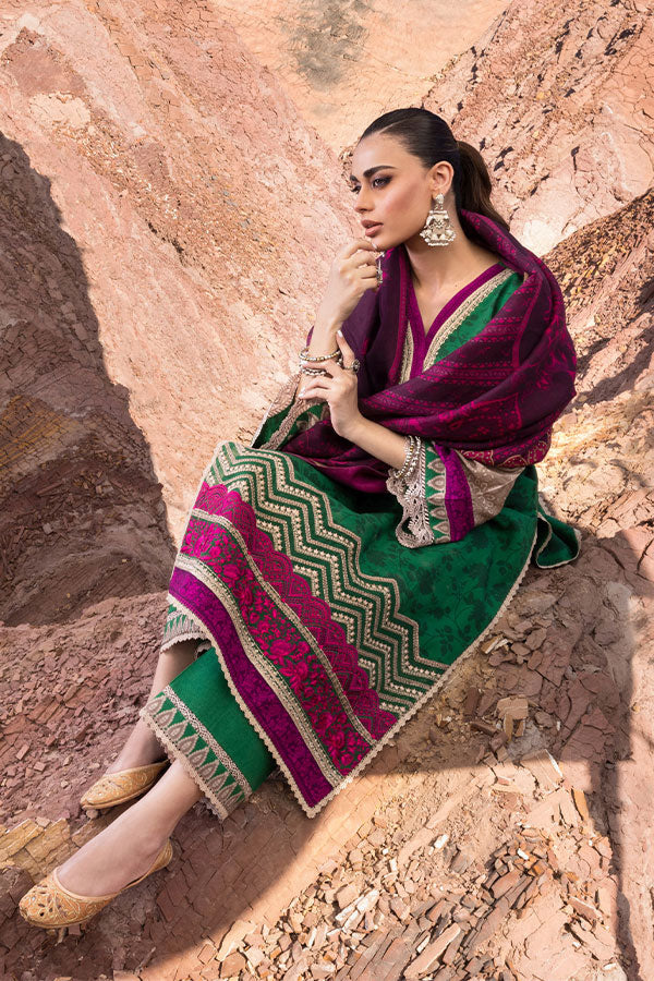 Zainab Chottani Winter Shawls'22 D#05 KOHINOOR