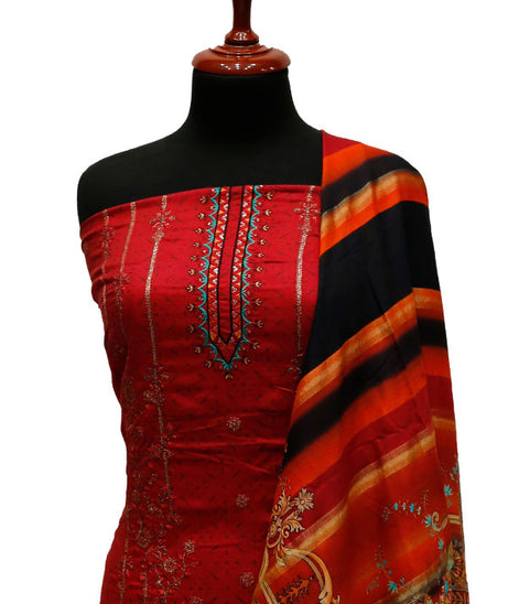 Zunaisha Umar D/Linen`22 Vol#5 Red