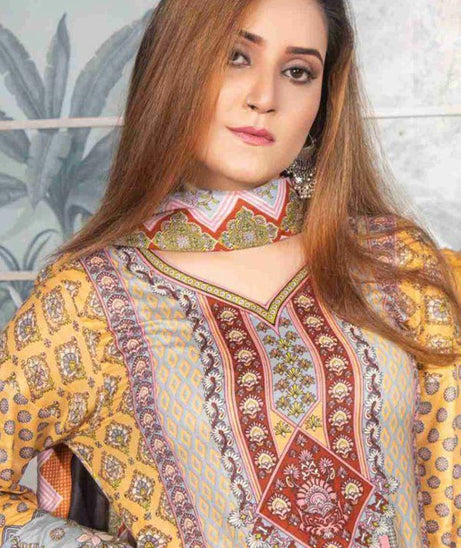 Zara Khan Print Lawn`23 D#3 (A)