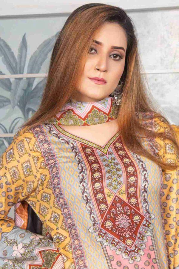 Zara Khan Print Lawn`23 D#3 (A)