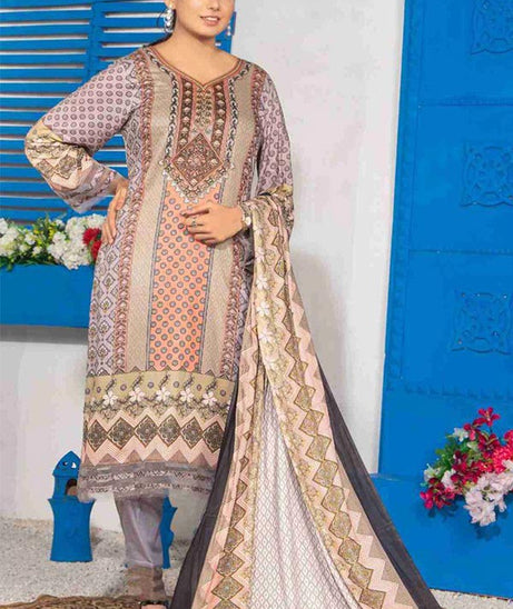 Zara Khan Print Lawn`23 D#3 (B)