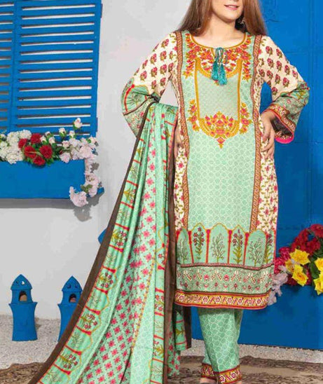 Zara Khan Print Lawn`23 D#6 (B)