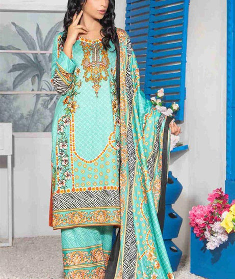 Zara Khan Print Lawn`23 D#8 (B)