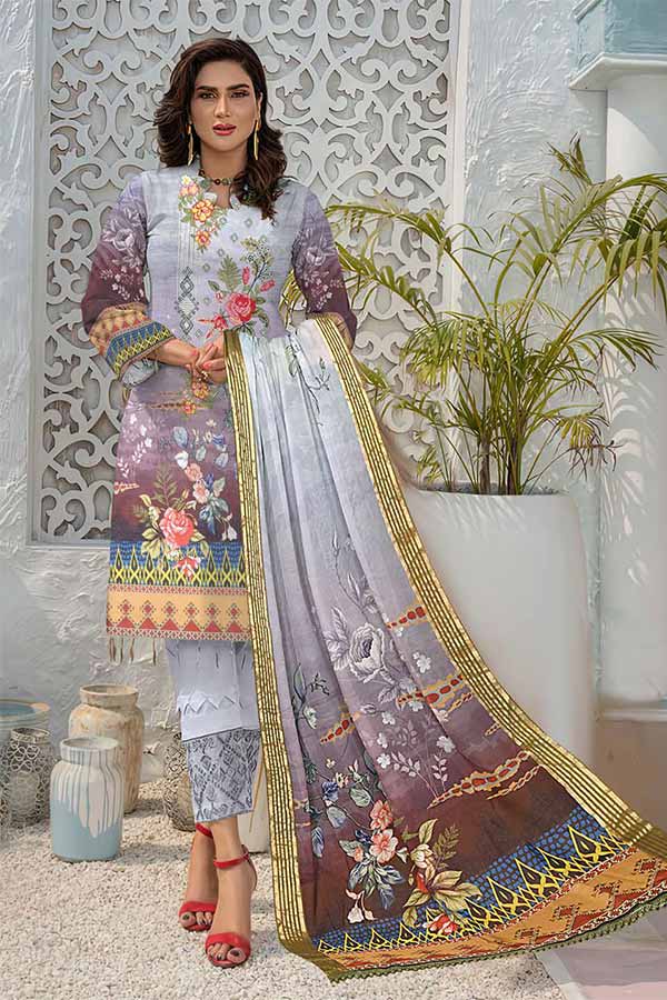 Zara Meer D/Slub Lawn'22 D#7