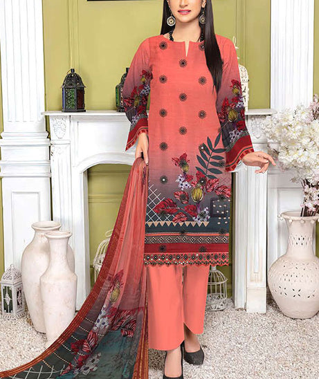 Zara Meer D/Slub Lawn`22 Vol-13 D#05