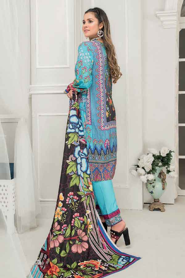 Zara Noor Print Linen`21 D#6022