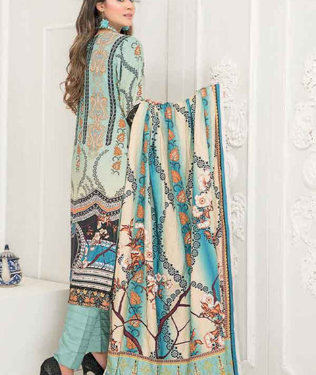 Zara Noor Print Linen`21 D#6024