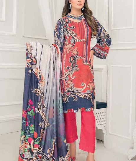 Zara Noor Print Linen`21 D#6025