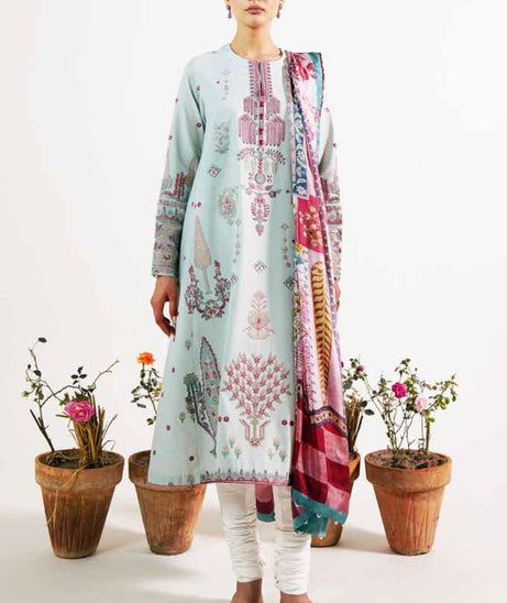 Zara Shahjahan Lawn`21 KHUSHALA-B