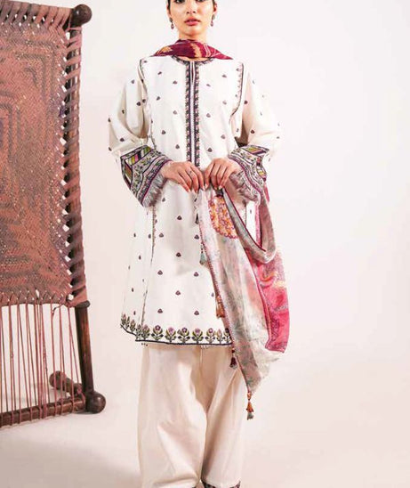 Zara Shahjahan Lawn`21 MEESHA-A