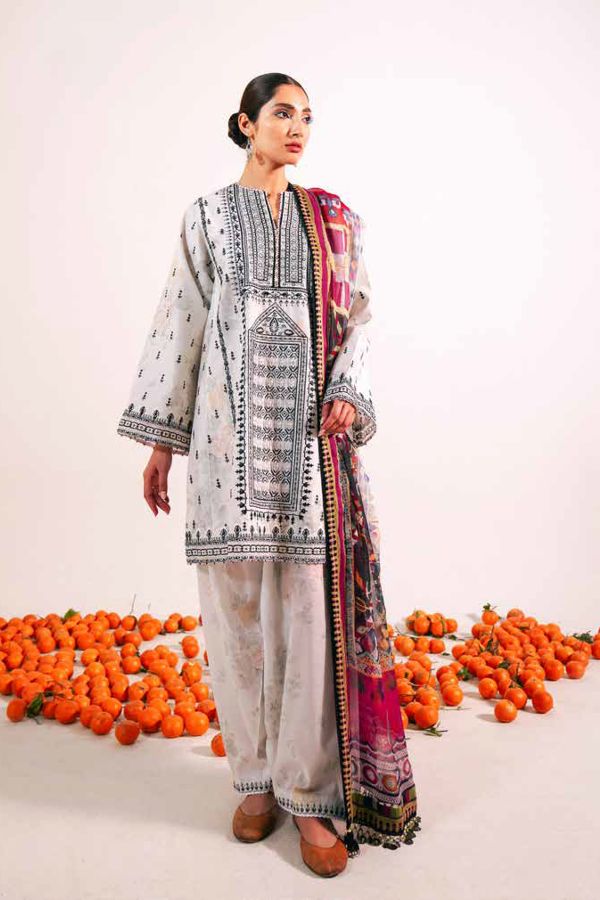 Zara Shahjahan Lawn`21 SHIREEN-A