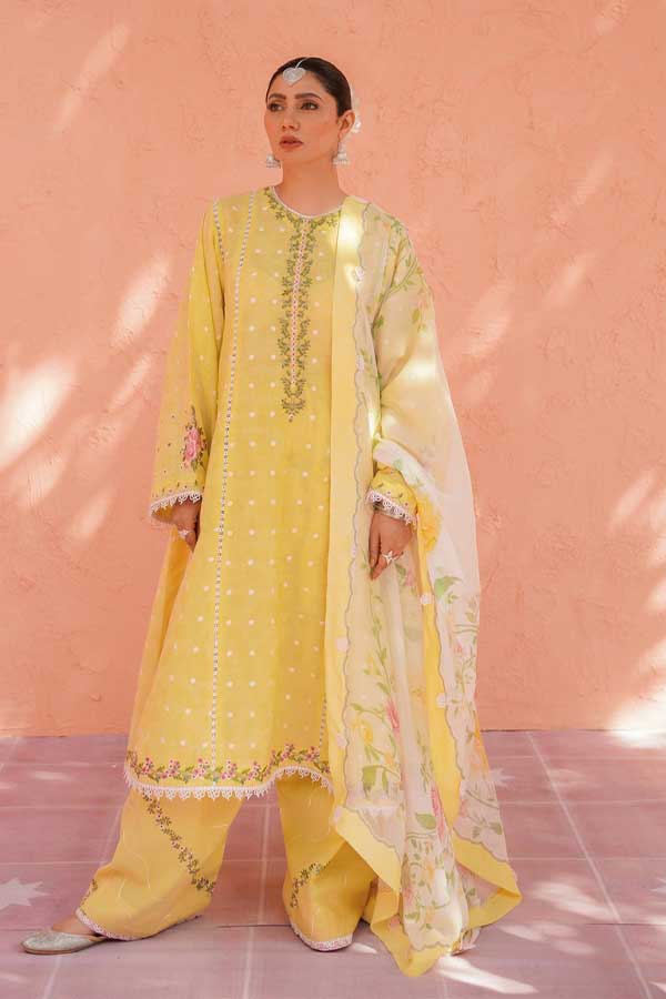 Zara Shahjahan S/S Lawn'23 D#12-A