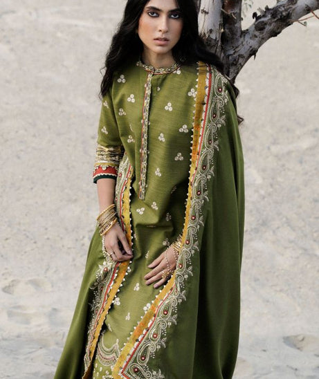 Zara Shahjahan Winter Shawl`23 D#6