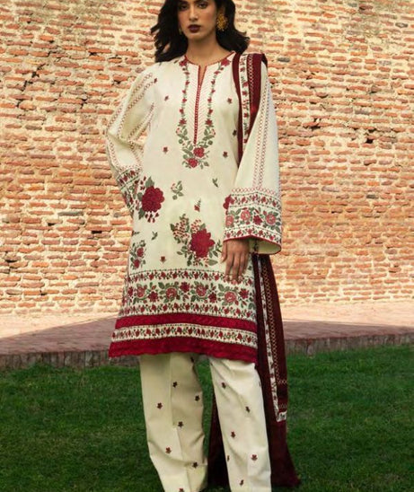 Zara Shahjahan Winter Unstitched'24 D#1 (FARIDEH)