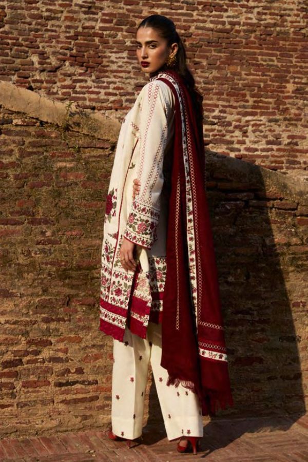 Zara Shahjahan Winter Unstitched'24 D#1 (FARIDEH)