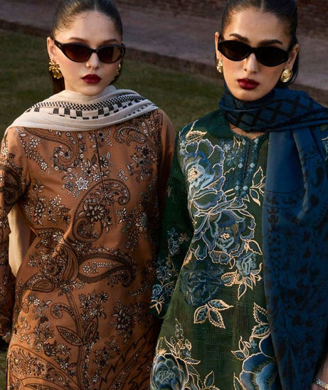 Zara Shahjahan Winter Unstitched'24 D#6 (ROYA)