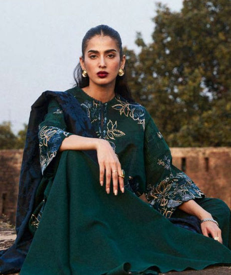 Zara Shahjahan Winter Unstitched'24 D#7 (MINA)