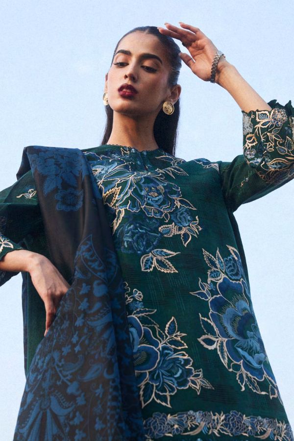 Zara Shahjahan Winter Unstitched'24 D#7 (MINA)