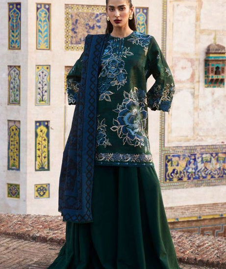 Zara Shahjahan Winter Unstitched'24 D#7 (MINA)