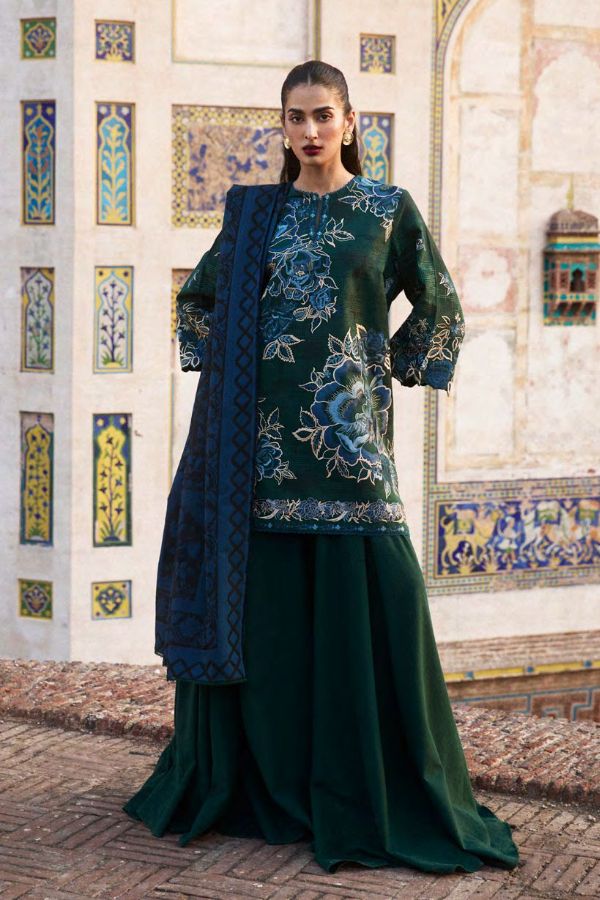 Zara Shahjahan Winter Unstitched'24 D#7 (MINA)