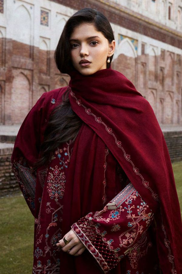 Zara Shahjahan Winter Unstitched'24 D#8 (RAHA)