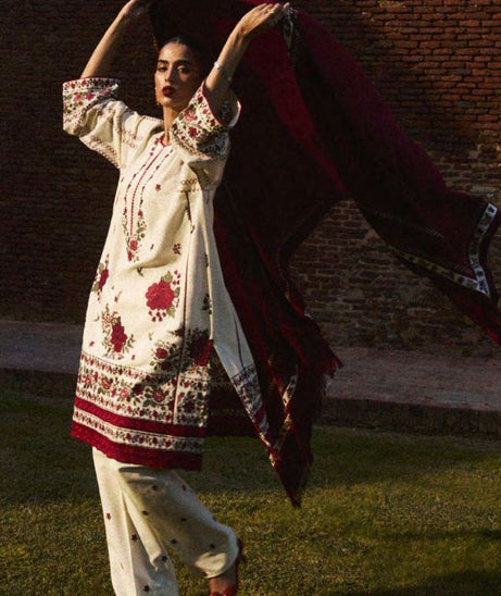 Zara Shahjahan Winter Unstitched'24 D#1 (FARIDEH)