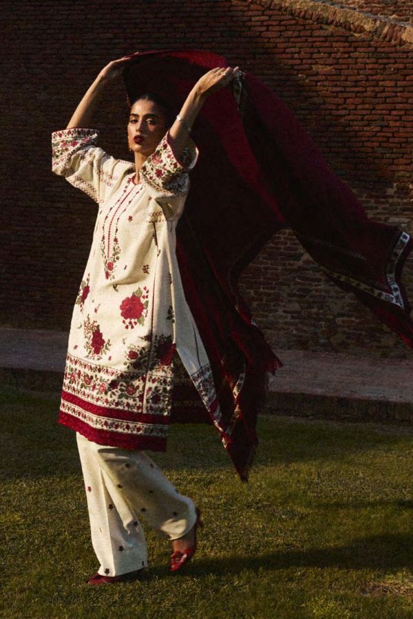 Zara Shahjahan Winter Unstitched'24 D#1 (FARIDEH)