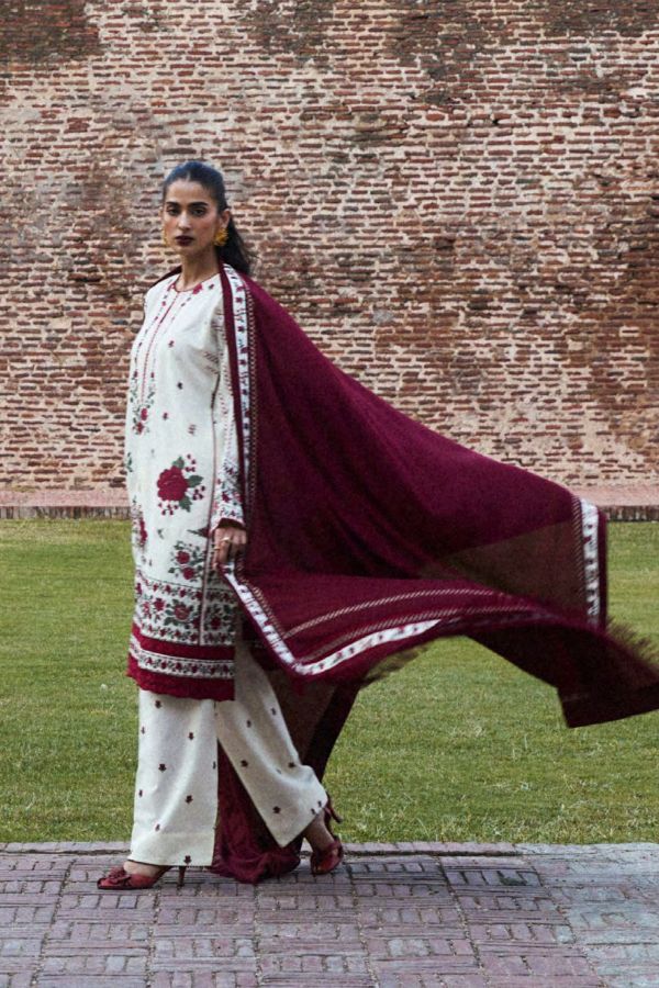 Zara Shahjahan Winter Unstitched'24 D#1 (FARIDEH)