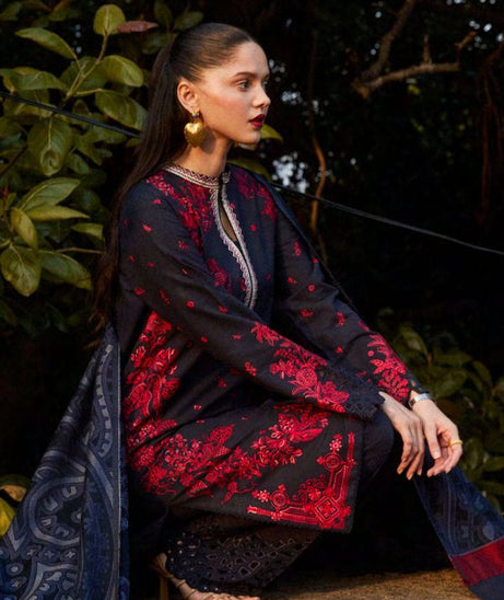 Zara Shahjahan Winter Unstitched'24 D#2 (DARYA)