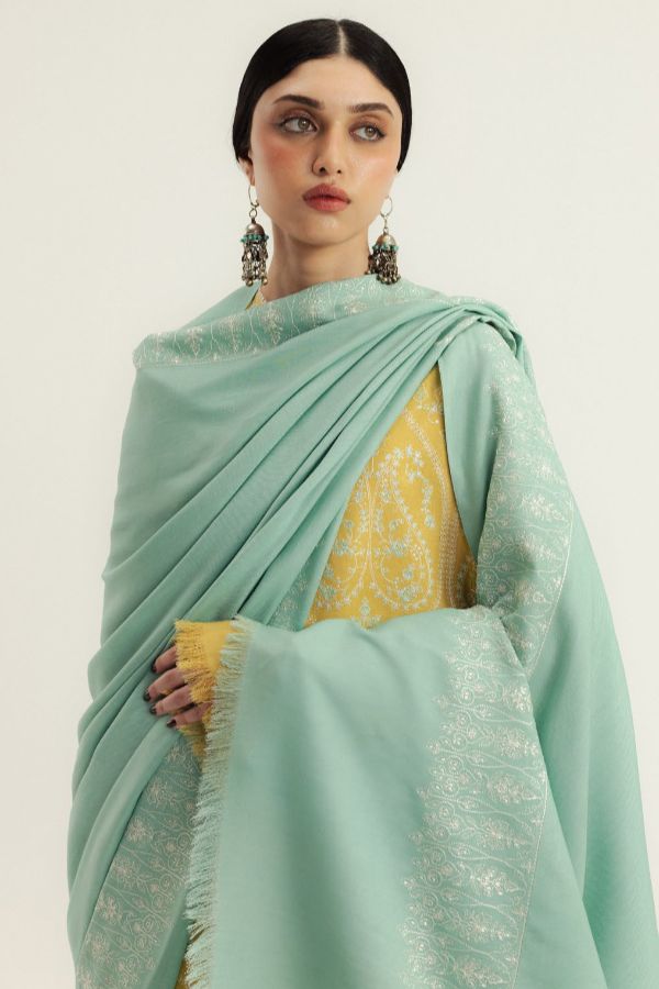 Zara Shahjahan Winter Unstitched`25 D#1