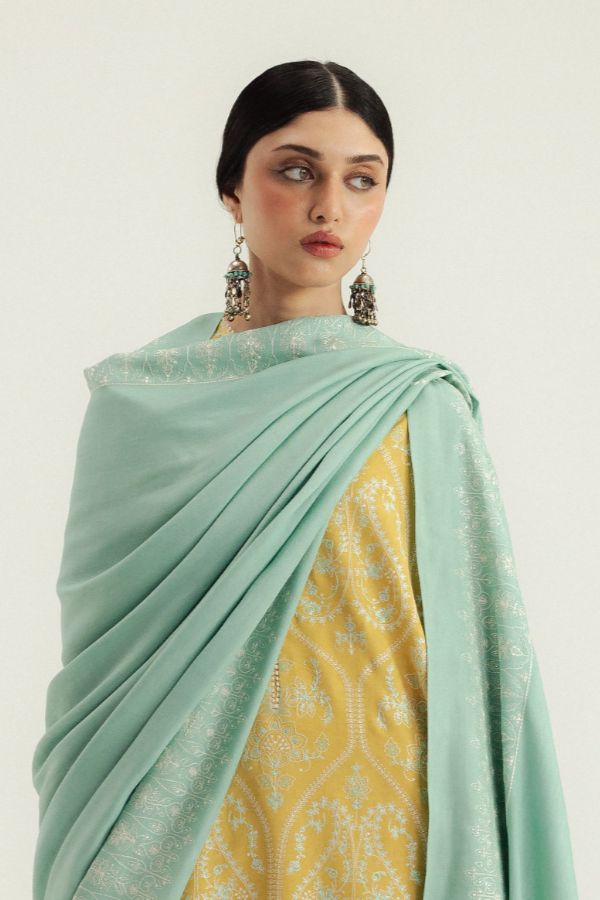 Zara Shahjahan Winter Unstitched`25 D#1