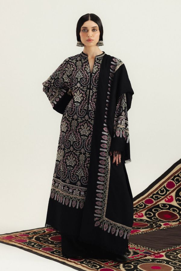 Zara Shahjahan Winter Unstitched`25 D#2
