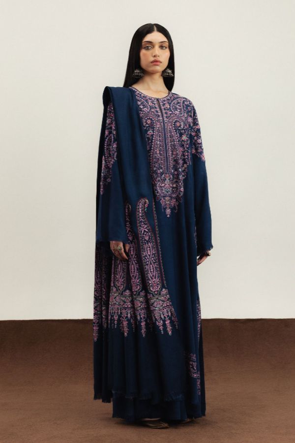 Zara Shahjahan Winter Unstitched`25 D#3