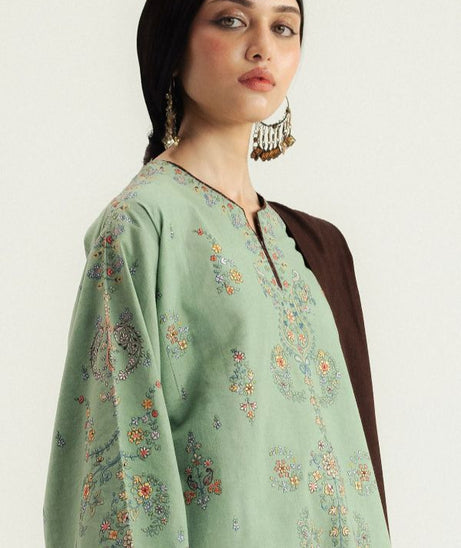 Zara Shahjahan Winter Unstitched`25 D#4