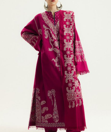 Zara Shahjahan Winter Unstitched`25 D#6