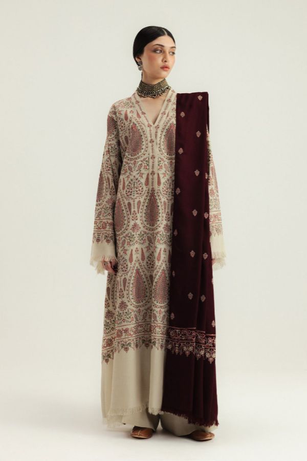 Zara Shahjahan Winter Unstitched`25 D#7