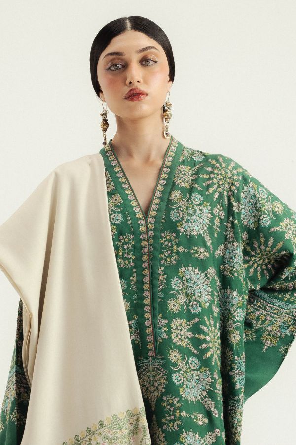 Zara Shahjahan Winter Unstitched`25 D#8