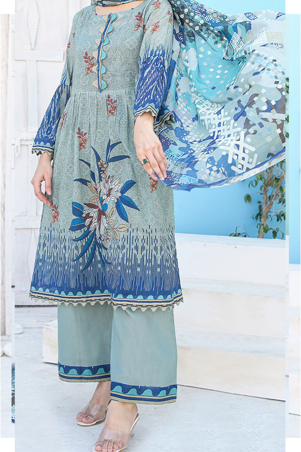 Zara Swiss Lawn'24 Vol-02 D#06