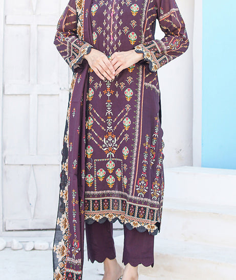 Zara Swiss Lawn'24 Vol-02 D#07