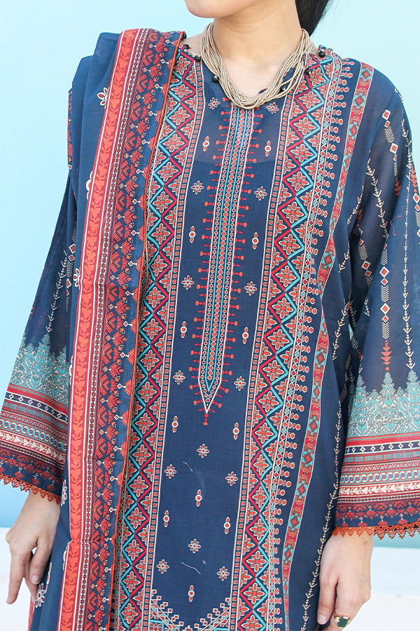 Zara Swiss Lawn'24 Vol-02 D#09