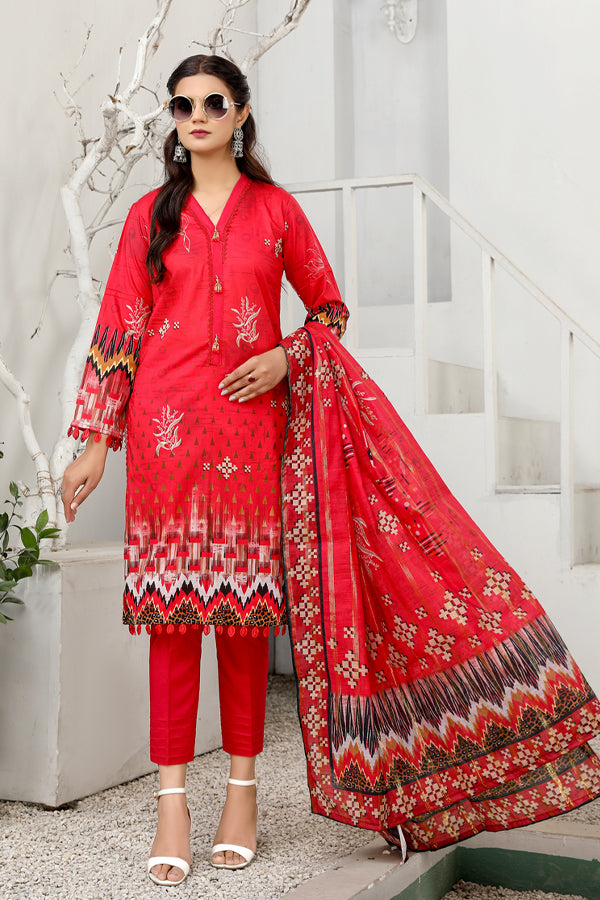 Zareen D/Print Lawn'23 D#10 Vol-3